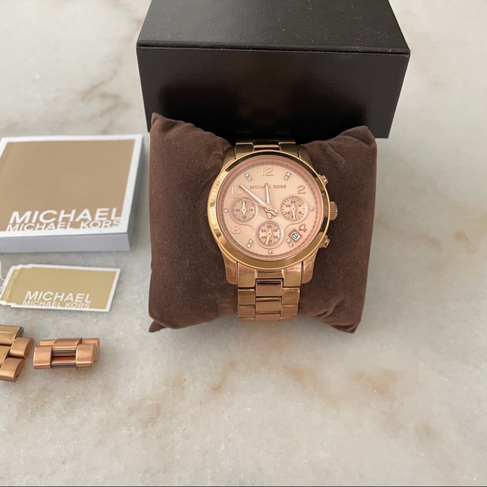 MICHAEL KORS Rose Gold Watch MK5368 Ltd Edition